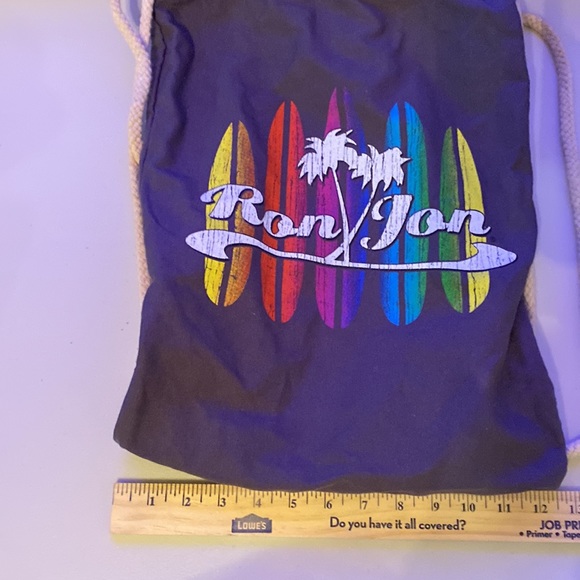 Ron Jon Drawstring Backpack - Picture 4 of 6